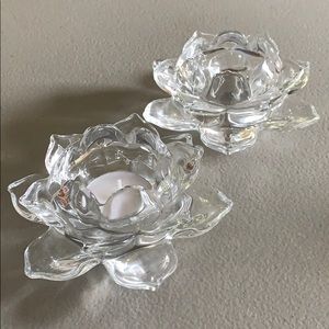 Crystal Candle Holders